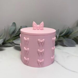 3D Printed Bow Decorative Jewelry Box